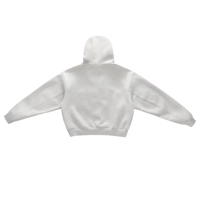 【dme】 日式简约复古休闲宽松重磅港风运动日常户外拉链连帽潮牌口袋百搭纯色长袖上衣秋季情侣外套卫衣 男女同款