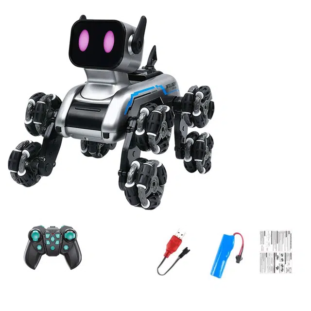 萌吉码 遥控机械小狗 智能玩具