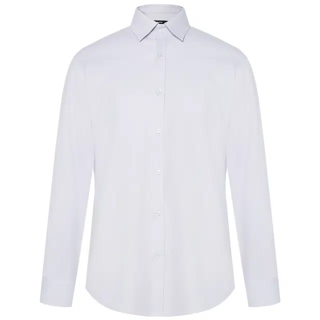 利郎 免烫商务休闲条纹质感有型简约百搭秋季衬衫 男款