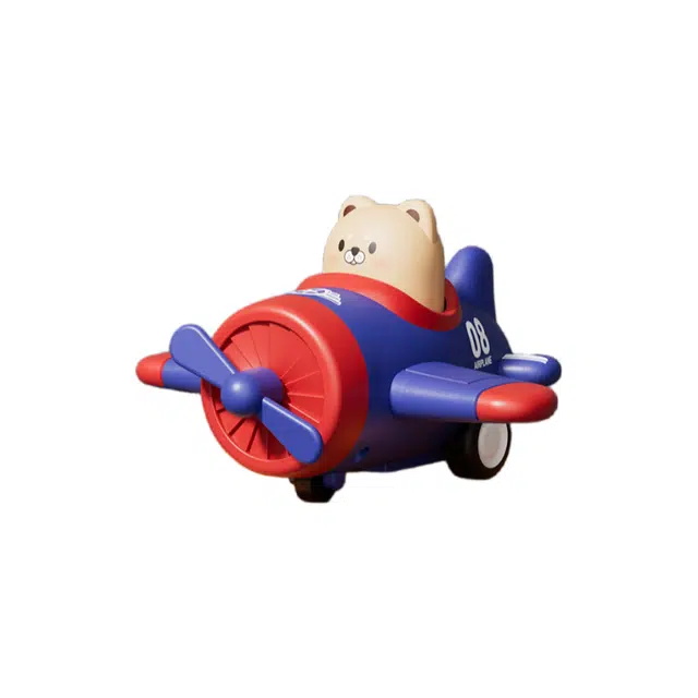 咕轹 卡通按压车 惯性/回力/滑行玩具