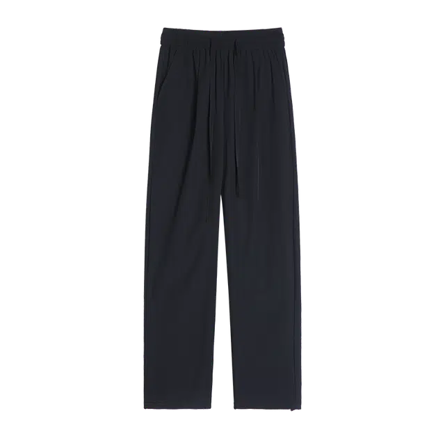 童先森 简约速干户外宽松直筒百搭阔腿垂感休闲裤 男款