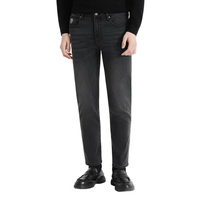 利郎 时尚都市休闲秋季舒适简约牛仔裤 男款