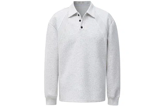 徐太浪 美式重磅拼接简约百搭舒适透气宽松休闲卫衣 男女同款