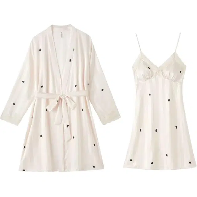 顶瓜瓜 夏季女透气简约休闲时尚柔软面料家居服睡衣套装 女款