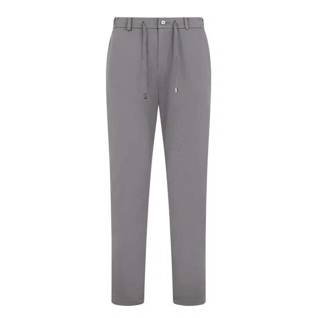 迪柯尼 商场同款 直筒老钱弹力速干科技户外西装通勤舒适凉感舒适薄款长裤休闲裤 男款