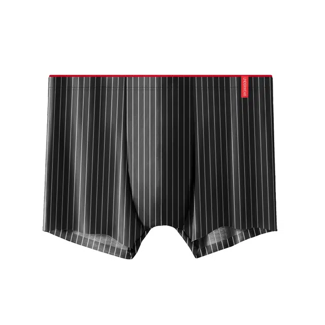 富贵鸟 冰丝凉感舒适透气运动平角内裤轻 男款