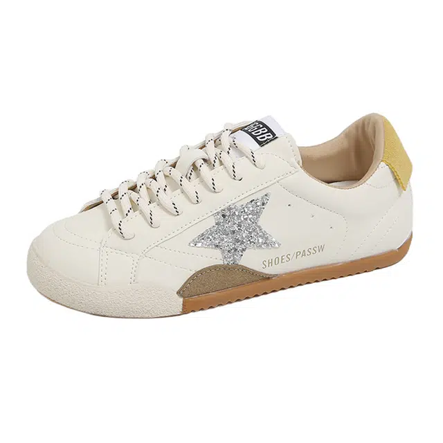 乐乐鱼 韩系减龄时尚舒适百搭 低帮 板鞋 女