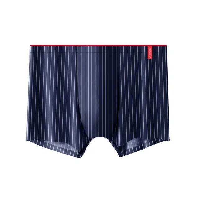 富贵鸟 冰丝凉感舒适透气运动平角内裤轻 男款