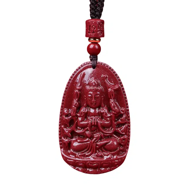 茂琼 八大守护神吊坠精品高含量项坠紫金砂本命佛十二生肖高级感#好运 朱砂 项链 男女同款情侣款