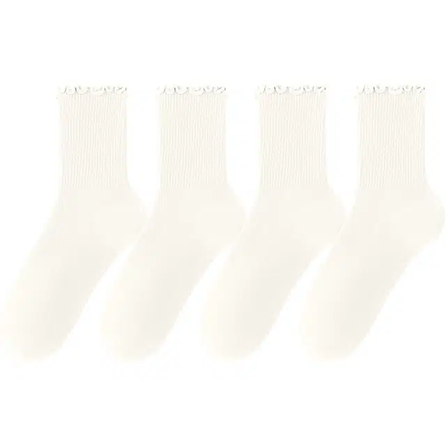 黛梦恋 抗菌吸汗透气泡泡中筒袜 女款