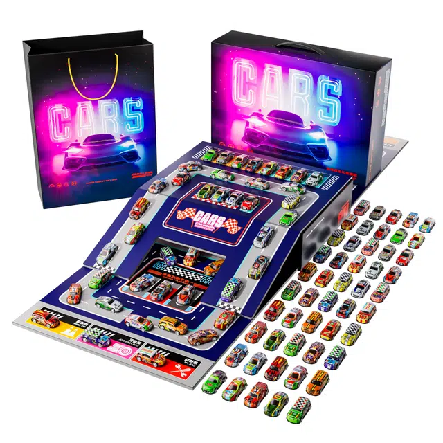 妙贝乐 合金小车 工程车回力仿真 火车/摩托/汽车模型