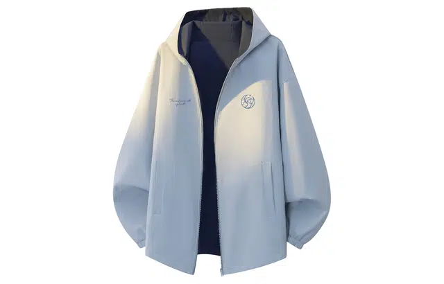 王者荣耀 美式双面穿撞色字母图案连帽宽松舒适简约休闲高颜值多巴胺青春教练夹克外套风衣 瑶时之祈愿款 男女同款