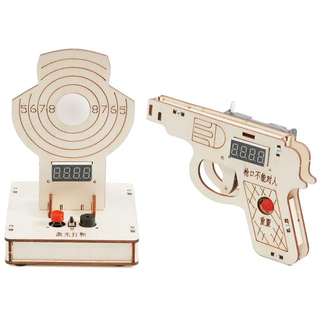 锦象鹤 激光打靶装置 其他拼装模型