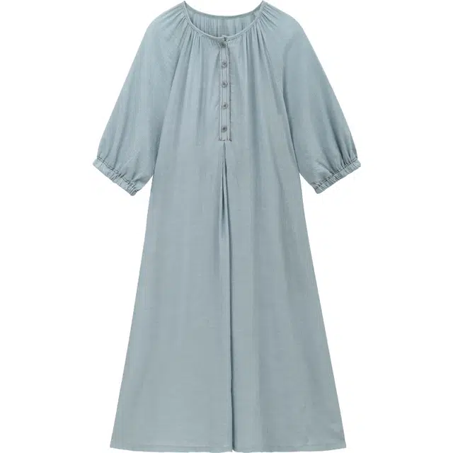 谜秀 显瘦 气质 温柔 舒适长袖连衣裙 女款