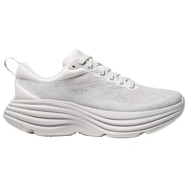 HOKA ONE ONE Bondi 8 Caged White Cosmic Grey