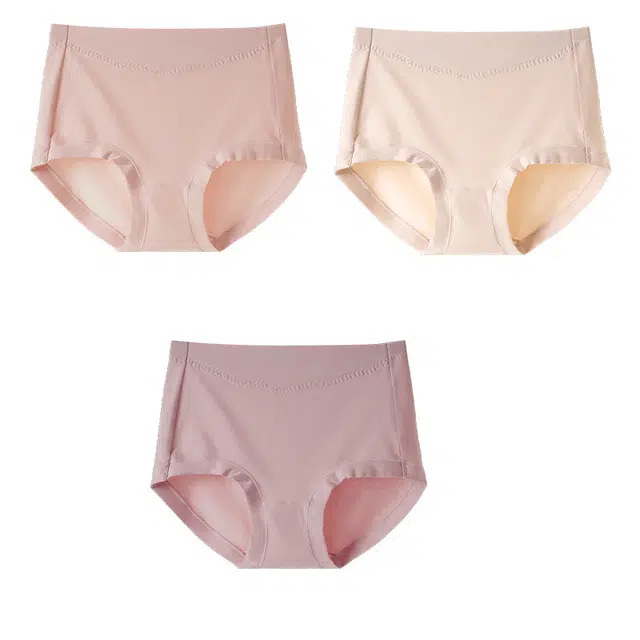 轻迎 抗菌裆无痕薄款三角内裤 女款