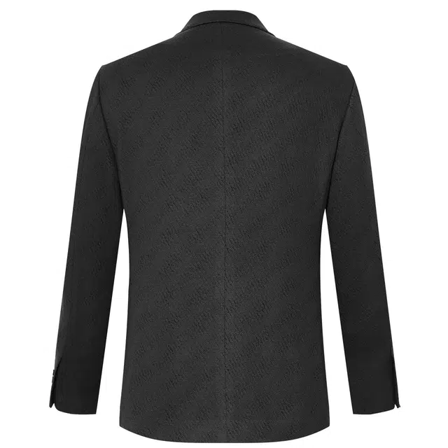 利郎 商务休闲简约百搭平驳领纯色长袖西装 男款