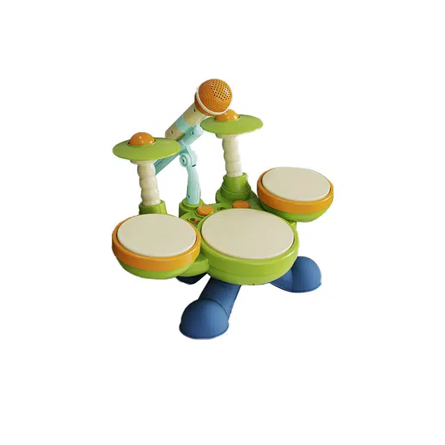 锦象鹤 架子鼓 玩具击打乐器