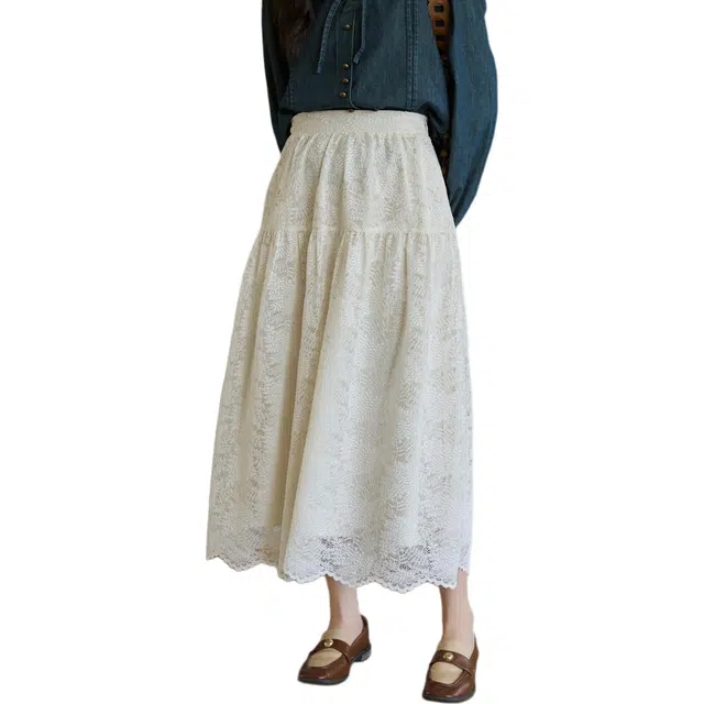 谜秀 温柔 气质 显瘦长裙 女款