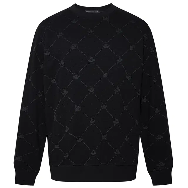 利郎 时尚都市提花圆领绵羊毛质感休闲百搭秋季卫衣 男款