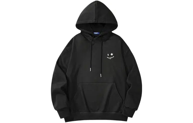 星际者 趣味章鱼涂鸦印花宽松连帽卫衣 男女同款 加绒加厚可选