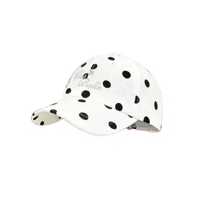 氧气樱桃 豹纹波点 复古美式 个性时尚透气遮阳 棉 鸭舌帽 男女同款情侣款