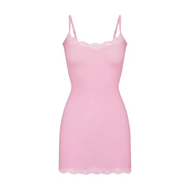 SKIMS FW25 FITS EVERYBODY LACE SLIP DRESS
