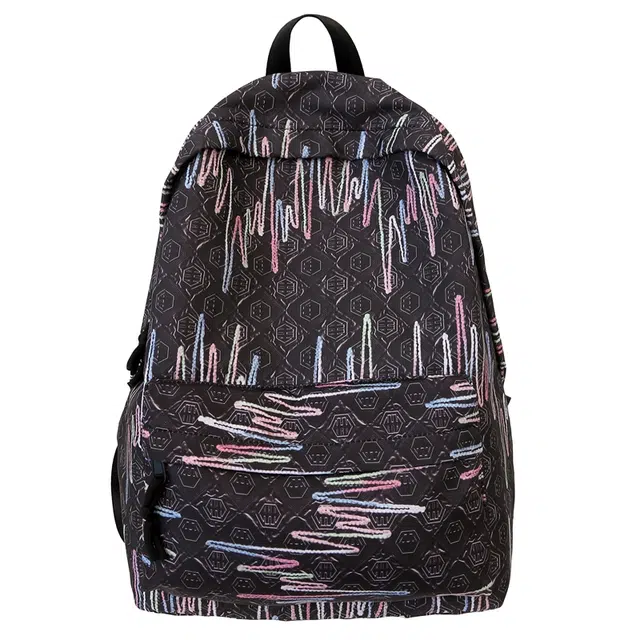 森马 高中简约轻便背包高级感休闲小众 尼龙 双肩包 男女同款情侣款 多色