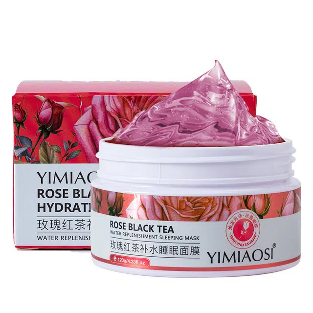依缈丝玫瑰红茶睡眠涂抹面膜 舒缓维稳保湿滋润清爽修护补水