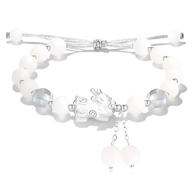 良辰缘 招财貔貅 新中式轻奢小众设计高级感#好运 菩提根 手链 男女同款情侣款