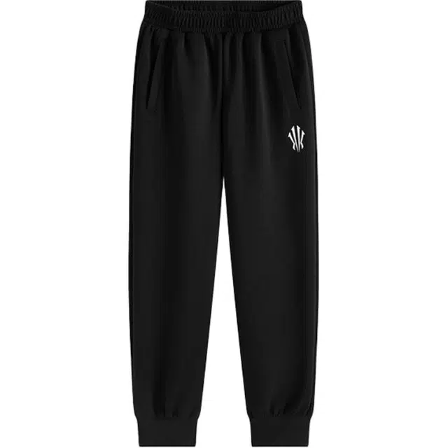 安踏儿童针织运动裤 秋季舒适宽松中腰长裤