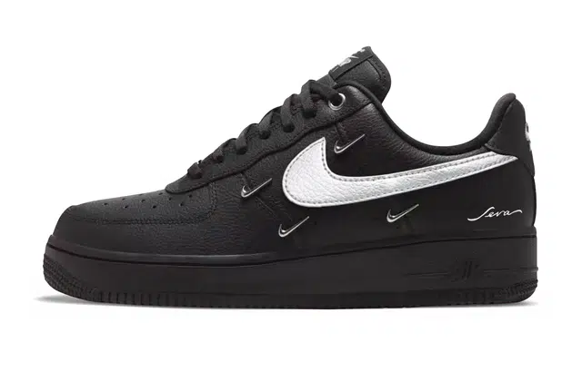 Nike Air Force 1 Low Black Silver