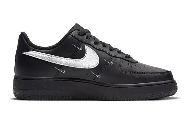 Nike Air Force 1 Low Black Silver