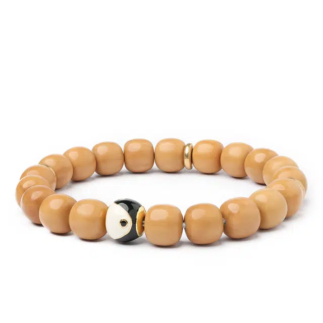 【原皮原色原籽】 三檀小舍 国潮新中式太极·转运珠盘玩绕指柔招财平安喜乐小众高品质文玩盘玩#好运 猴头核桃 手串 男女同款情侣款