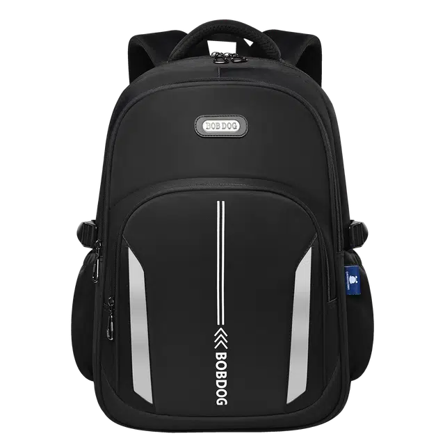 巴布豆 大容量纯色高级感 尼龙布 双肩包 男女同款情侣款 多色