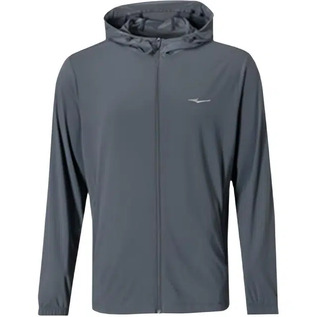 鸿星尔克 网球系列 运动休闲简约纯色舒适拉链百搭 透气防晒防紫外线防晒服 男款