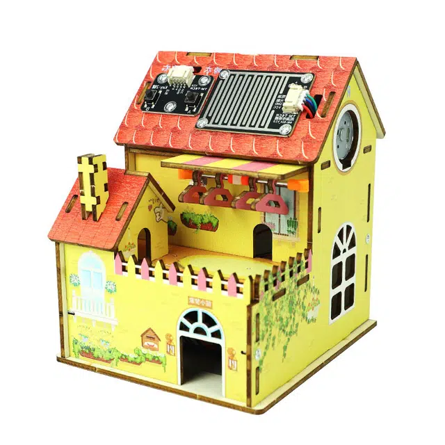 锦象鹤 智能雨水感应小屋 其他拼装模型