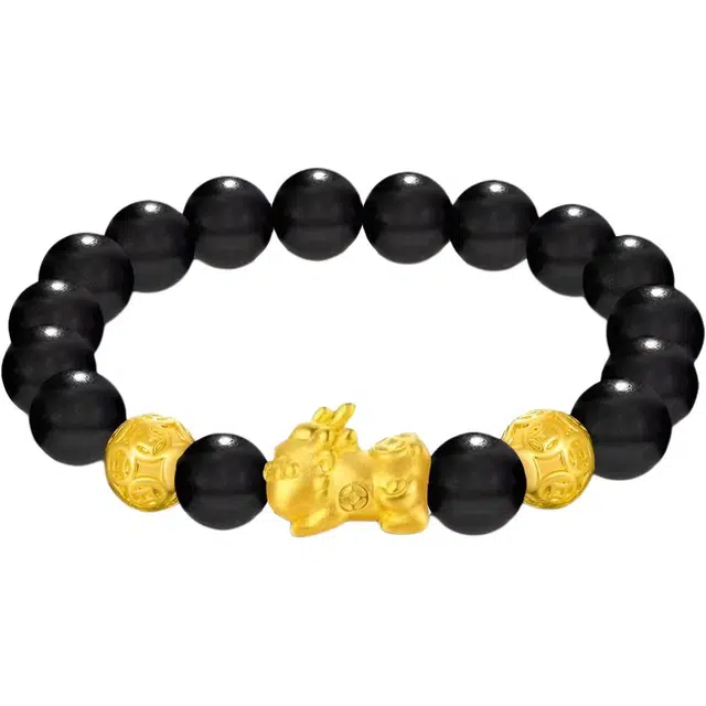 【S999足银|招财纳福】 金师傅 貔貅金钱珠 财运亨通时来运转 新中式国潮气质简约百搭日常高级#好运 白玉菩提 手串 男女同款情侣款