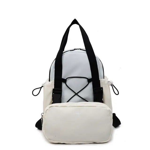 森马 小众设计日常出行 尼龙 双肩包 常规 男女同款情侣款 蓝色/紫色/粉色