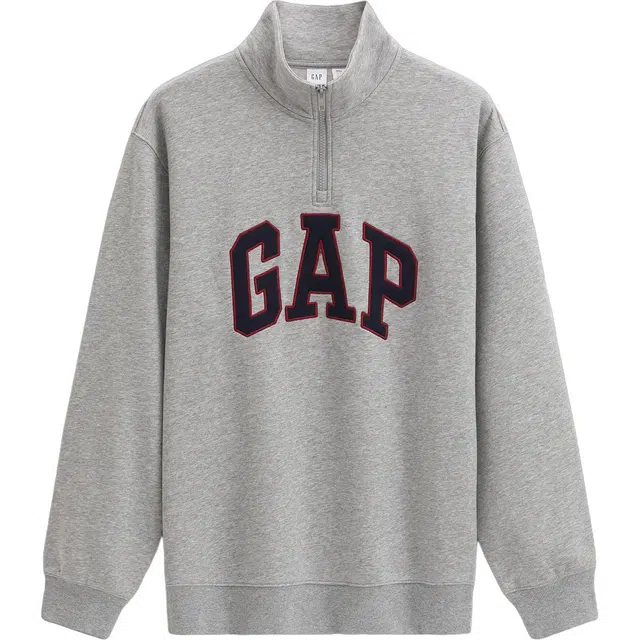GAP Logo Zip Sweatshirt