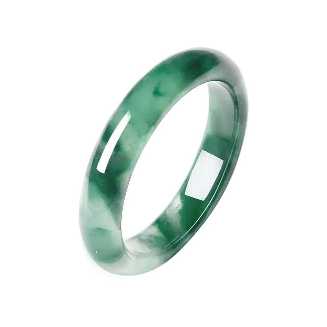 周大生 云山翠·墨韵 古风雅韵飘花玉镯子 小众新中式古色古香雅致江南温婉平安贵妃镯温润气质旗袍汉服显白贵气感穿搭 非洲翠 手镯 女款