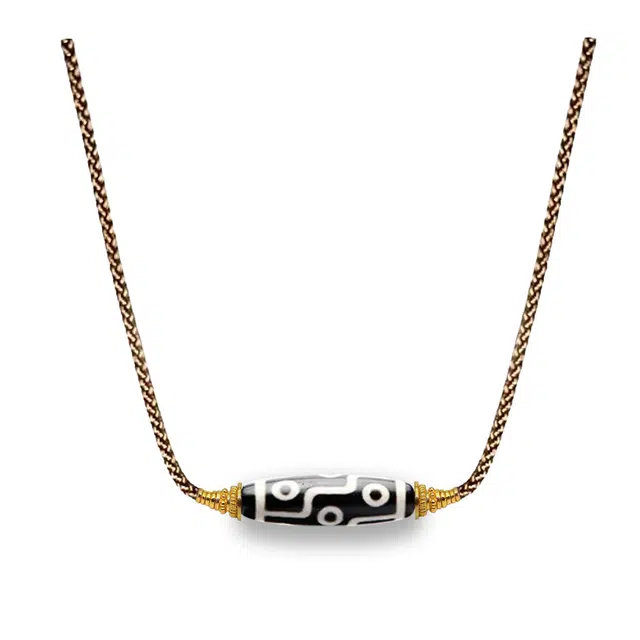 【百无禁忌百财来】 玉临门 招财转运 藏式九眼天珠手工编织绳吉祥平安国风百搭佛系挂件 顺利上岸#好运 玛瑙 项链 男女同款情侣款