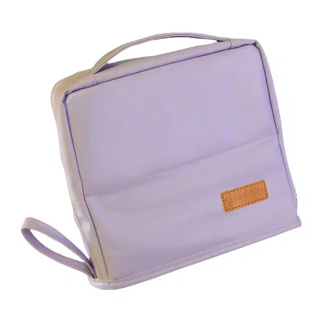 几多萌站立折叠化妆包 分类多层收纳包高级感百搭分区收纳便携化妆包洗漱包