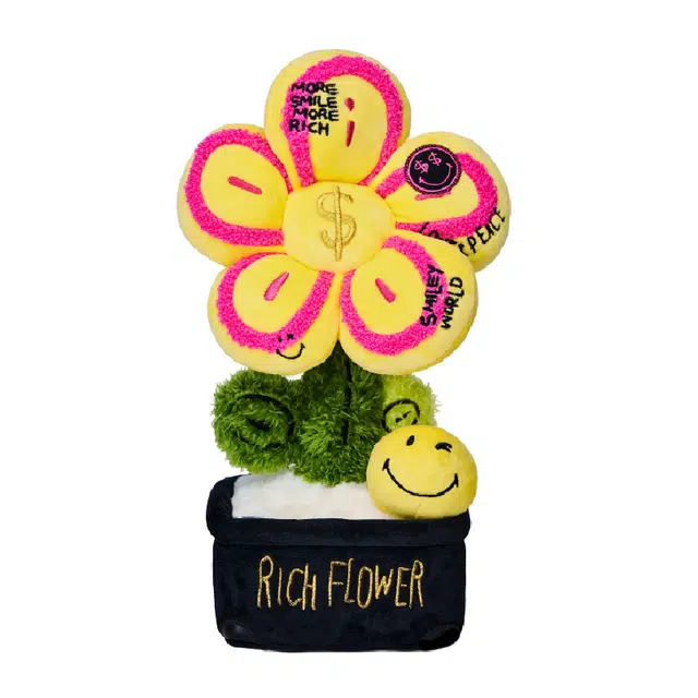 RICH FLOWER x SMILEY 30cm