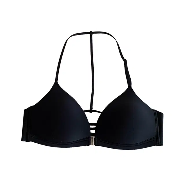 芬腾 夏季小胸三角薄杯聚拢前扣式内衣防下垂收副乳美背性感内搭文胸 女款