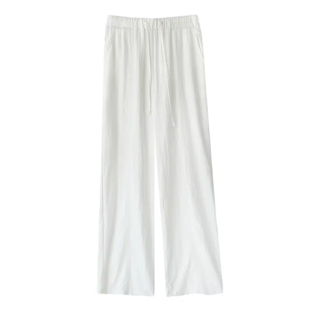 卡路莉 山本阔腿裤女高个子加长休闲裤 女款