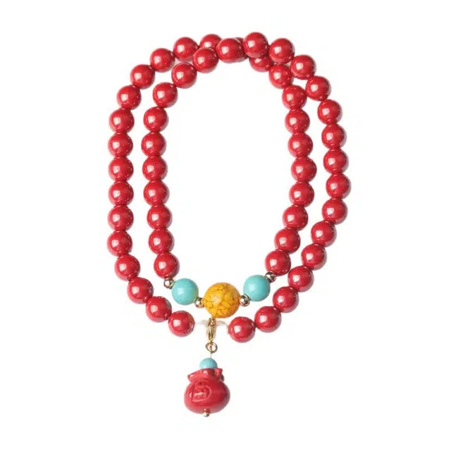 茂琼 诸事顺遂 精品高福袋小众高级感#好运 朱砂 手串 男女同款情侣款