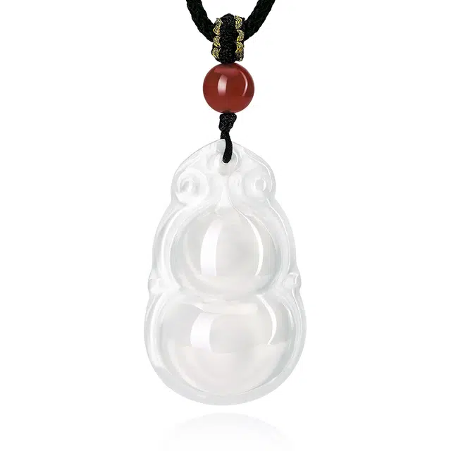 周大生 云涧福禄国风经典福禄天成玲珑雅致#好运天然 玉髓 项链 男女同款情侣款