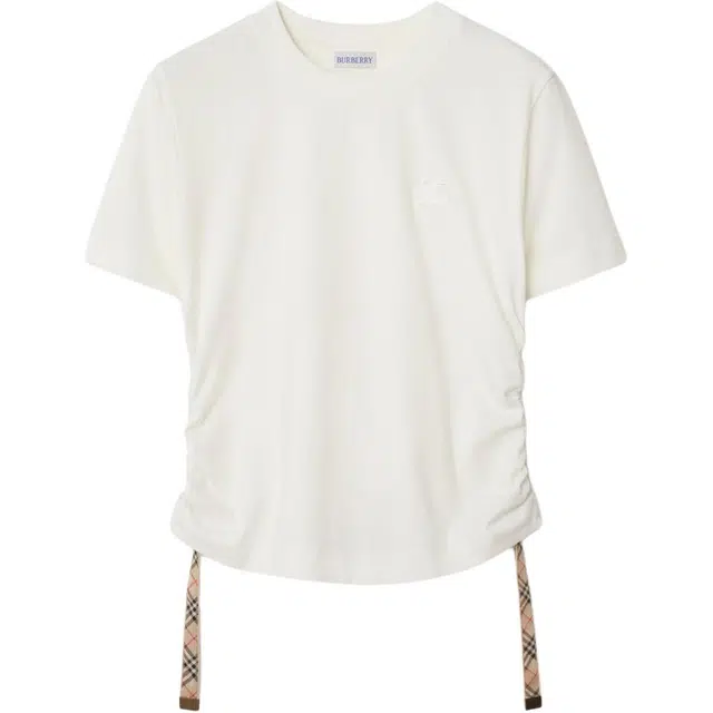 Burberry SS25 Crew Neck T-Shirt White
