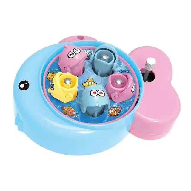 歌绒 无聊摸鱼吧迷你发条 可爱解压益智 钓鱼类玩具